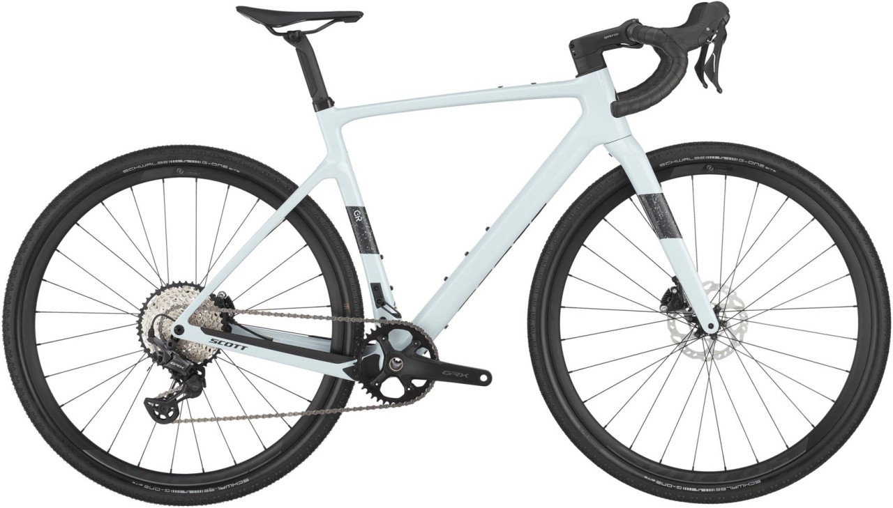 Scott Addict Gravel 40 mineral grey 2025 - Gravel Bike