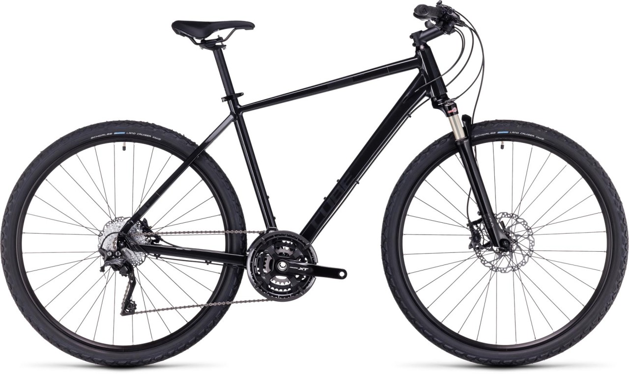 Cube Nature SLX grey n black 2024 - Crossrad Herren