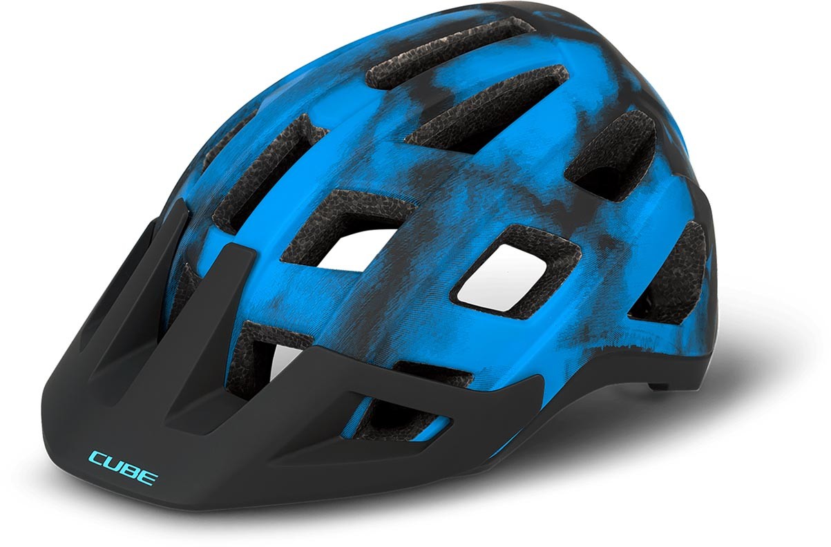 Cube Helm BADGER - blue