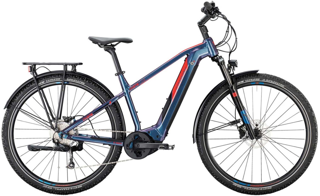 Conway Cairon C 2.0 625 darkpetrol metallic / red 2022 - E-Bike Hardtail Mountainbike