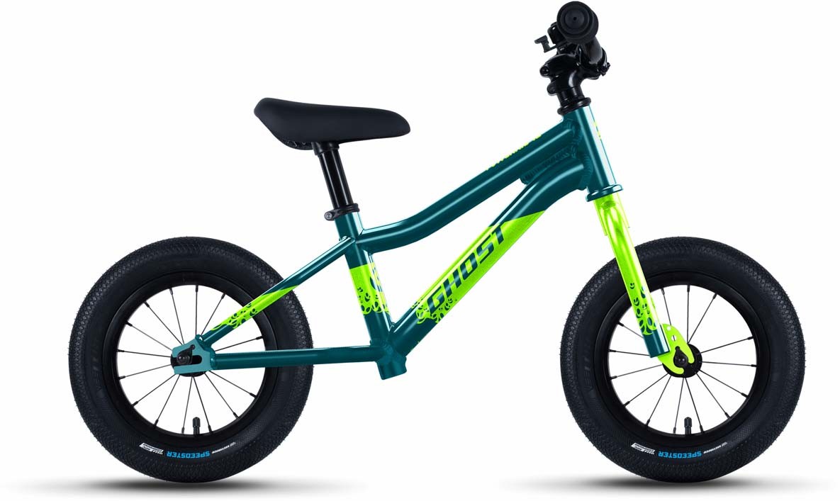 Ghost Powerkiddy 12 Dirty blue / metallic lime glossy 2022 - Laufrad