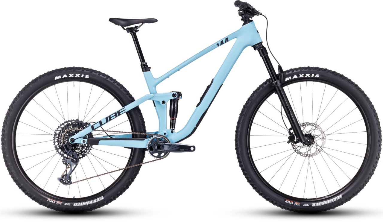 Cube Stereo ONE44 C:62 Pro mayablue n black 2024 - Fully Mountainbike