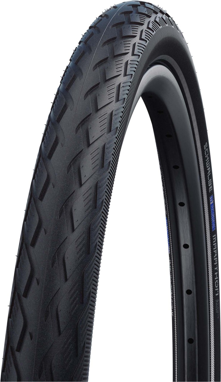 Schwalbe Reifen Marathon GreenGuard 47-622 28 Zoll, Black-Reflex