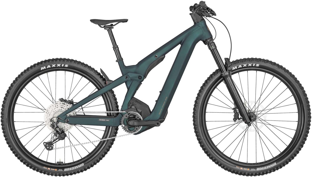 Scott Contessa Patron eRIDE 910 Rainforest Green 2023 - E-Bike Fully Mountainbike Damen