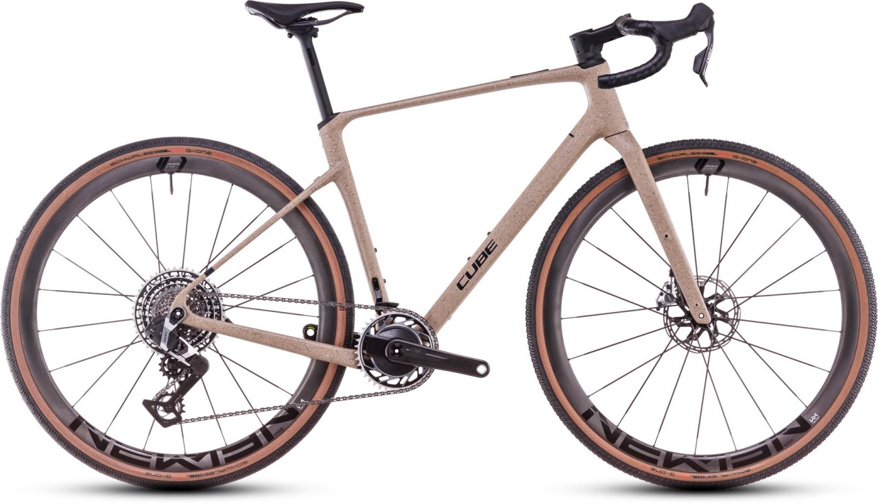 Cube Nuroad C:62 SLT mineralgrit n black 2025 - Gravel Bike