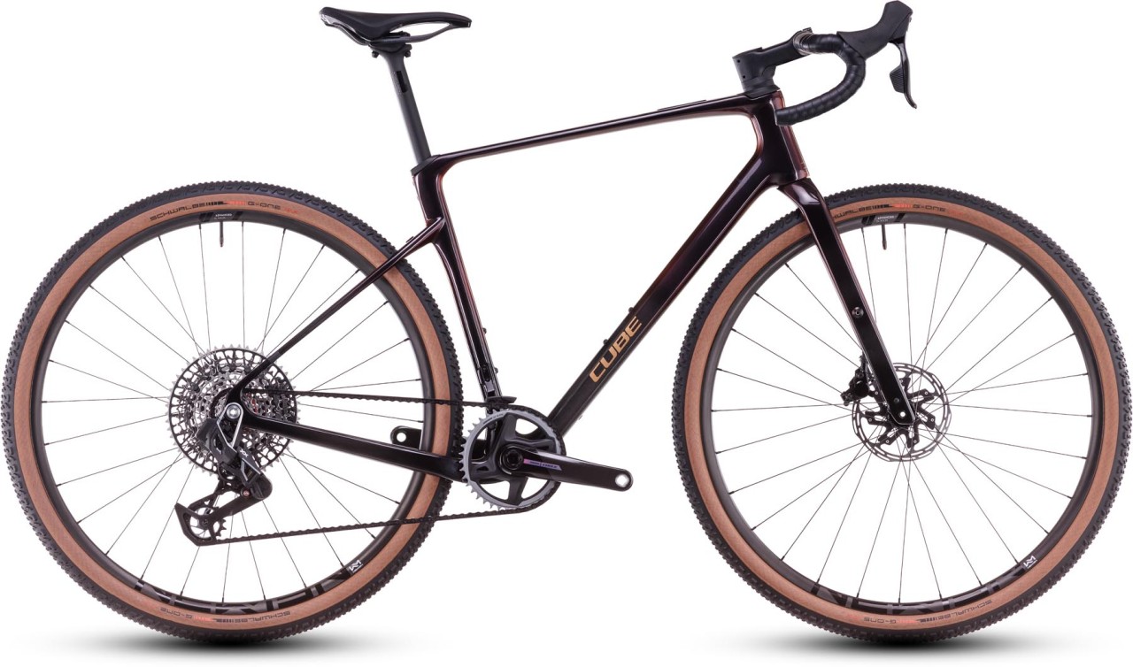 Cube Nuroad C:62 SLX solareclipse n aurum 2025 - Gravel Bike