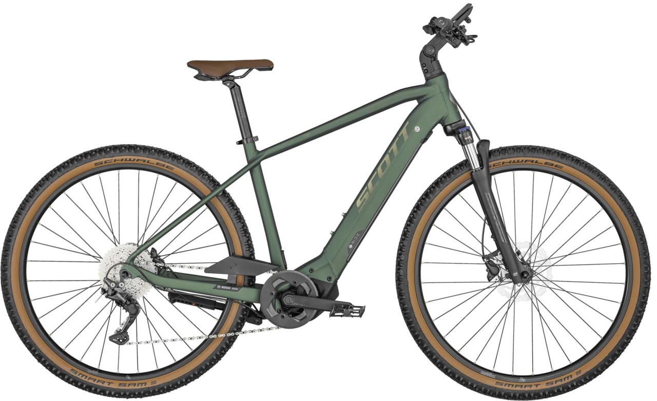 Scott Sub Cross eRIDE 10 Men Malachite Green 2024 - E-Bike Crossrad Herren