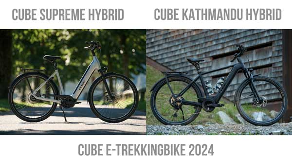 Cube E-Trekkingbike 2024