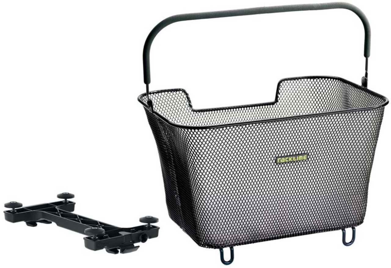 Racktime System Korb Baskit large 2.0, 43x31x29cm, schwarz, 23ltr, Snapit 2.0