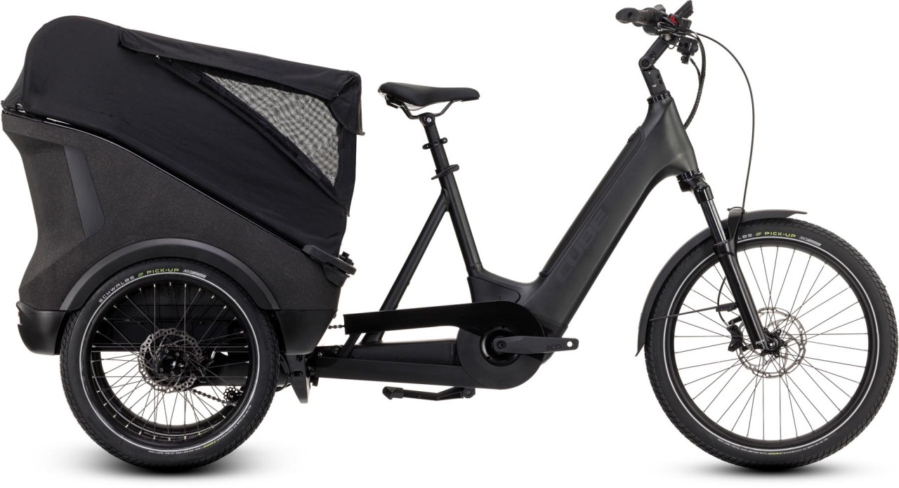 Cube Trike Hybrid 750 grey n reflex 2024 - E-Bike Lastenfahrrad