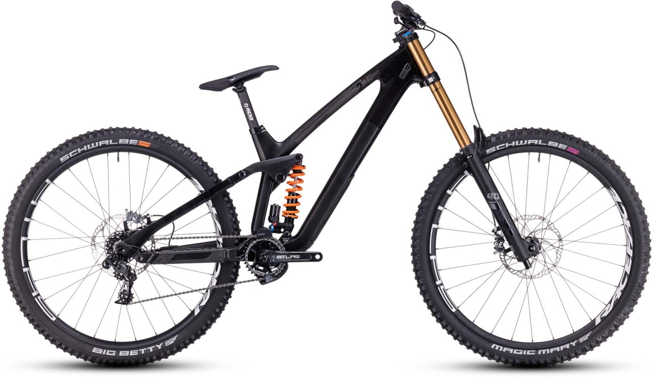 Cube TWO15 HPC SLT 29 carbon n black 2023 - Fully Mountainbike - Lackschaden