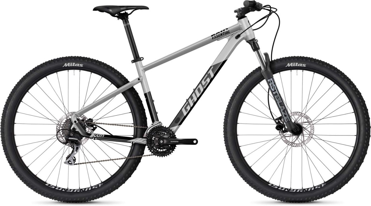 Ghost Kato Essential 29 AL light grey / black matt 2023 - Hardtail Mountainbike