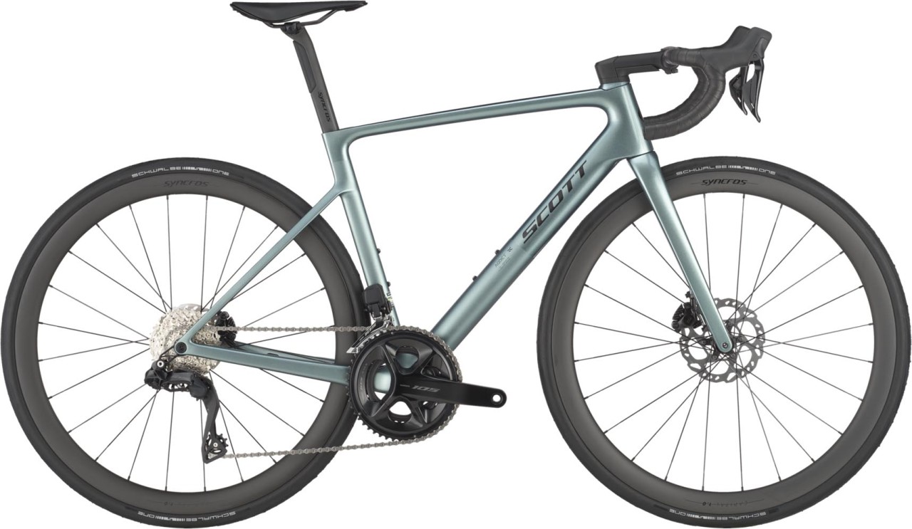 Scott Addict RC 30 whale grey 2025 - Carbon Rennrad