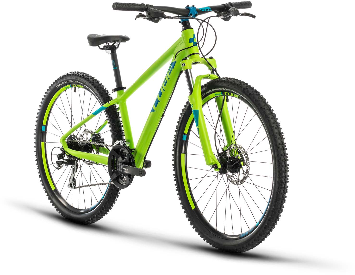 Cube Acid 260 Disc green n blue 2020 Kinderrad 26 Zoll