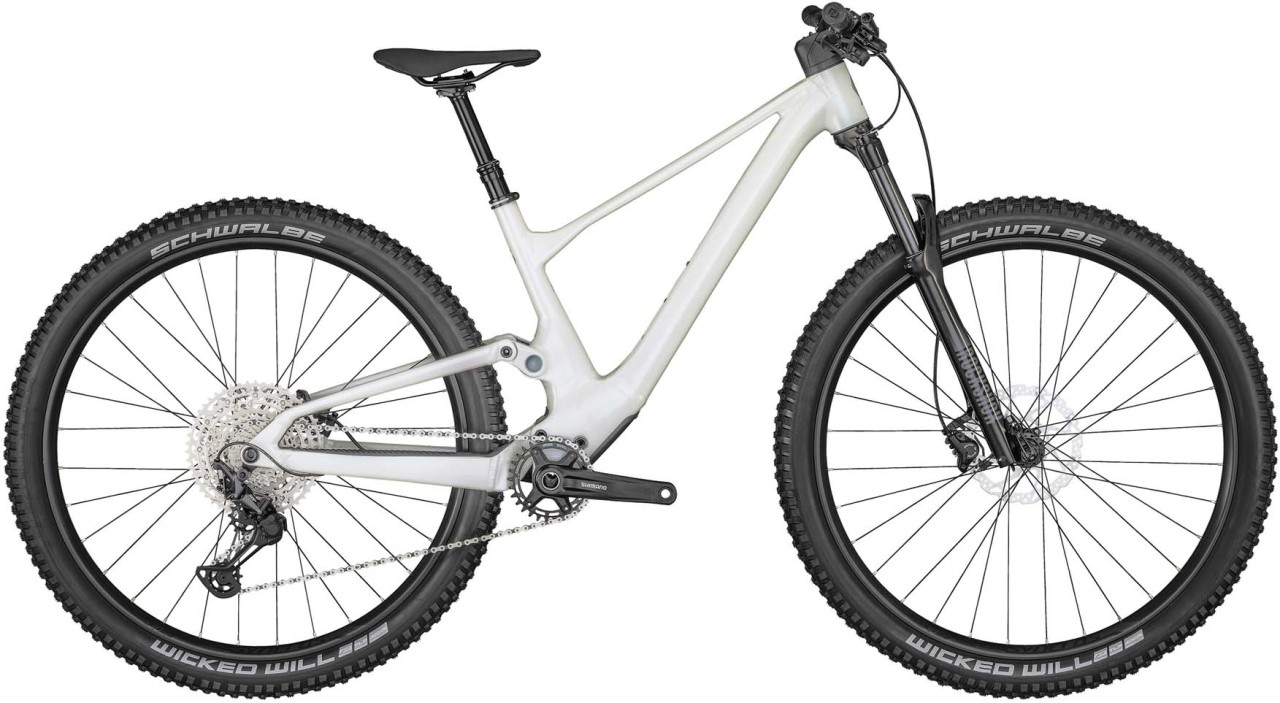 Scott Contessa Spark 930 Pearl Snow White 2023 - Fully Mountainbike Damen