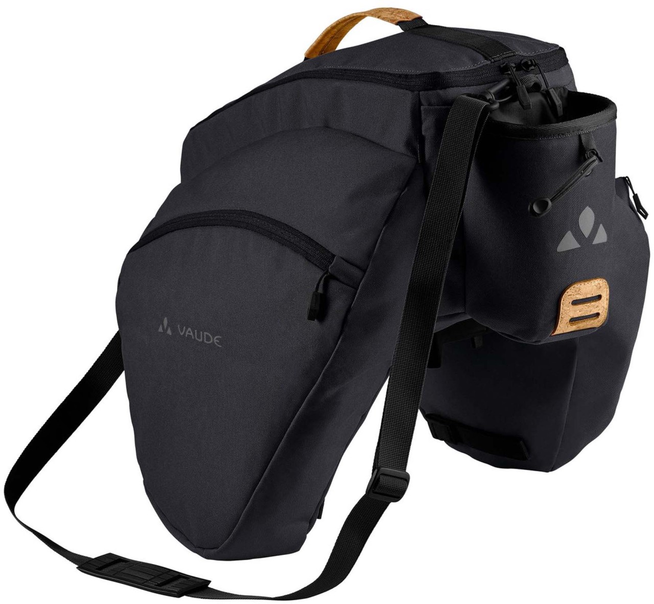 Vaude eSilkroad Plus Gepäckträgertasche, black