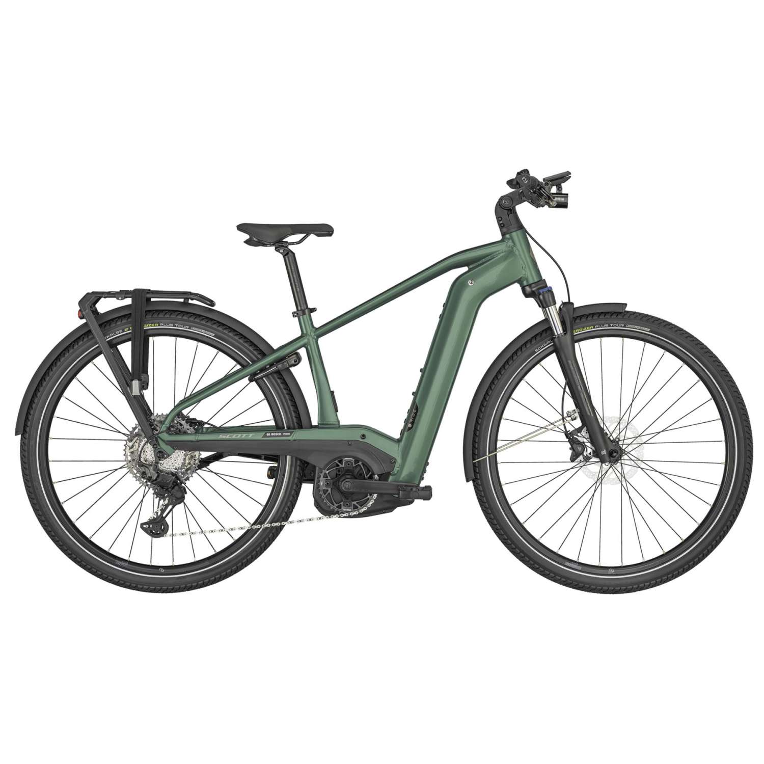 Scott Sub Sport eRIDE 10 Men Malachite Green E Bike Trekkingrad Herren